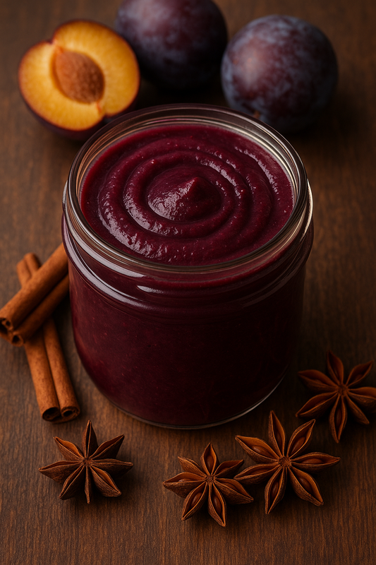Spiced Plum Butter Canning Recipe