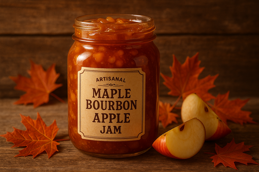 Maple Bourbon Apple Jam
