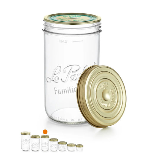 Le Parfait - familia-wiss-terrines-mason-jar-900ml