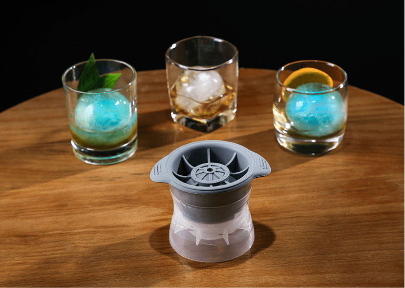 Sphere Ice Molds Silicone - Set of 2 - Kitchen Envy
