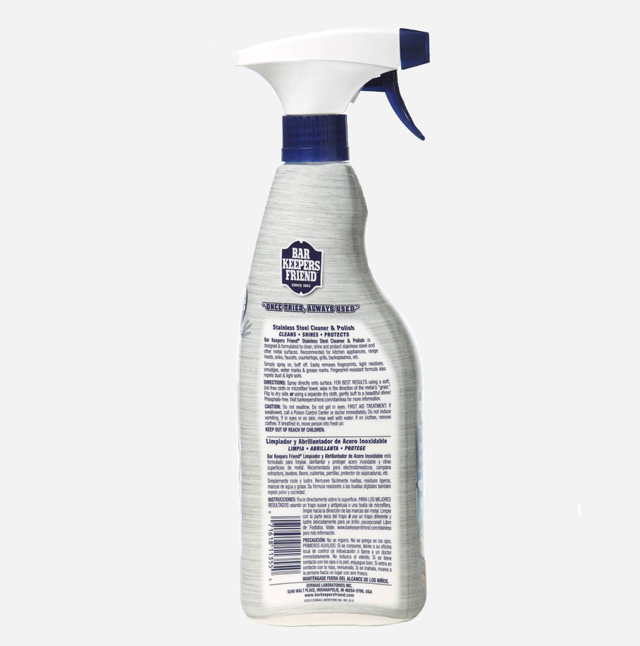 Stainless Steel Cleaner & Polish - KitchenEnvy