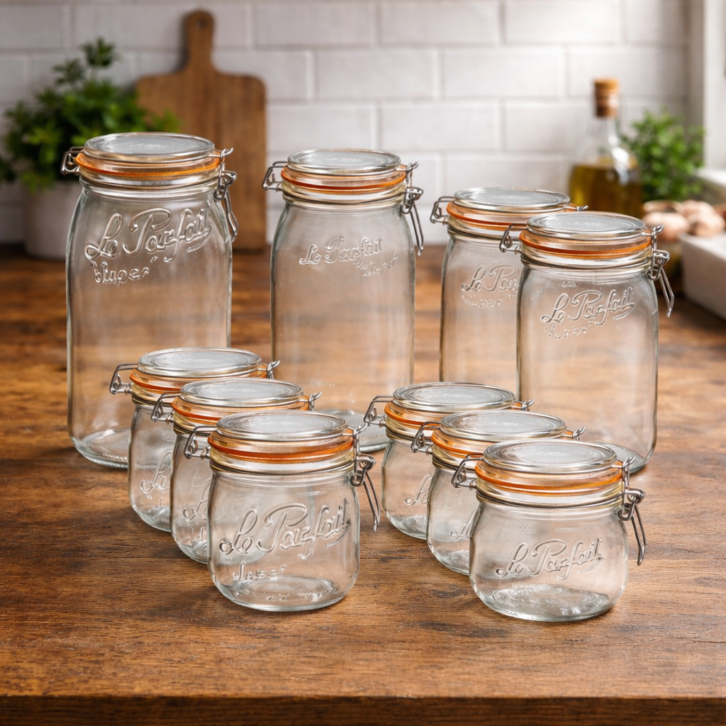 Système de rangement en vrac Le Parfait (ensemble de 10 bocaux)