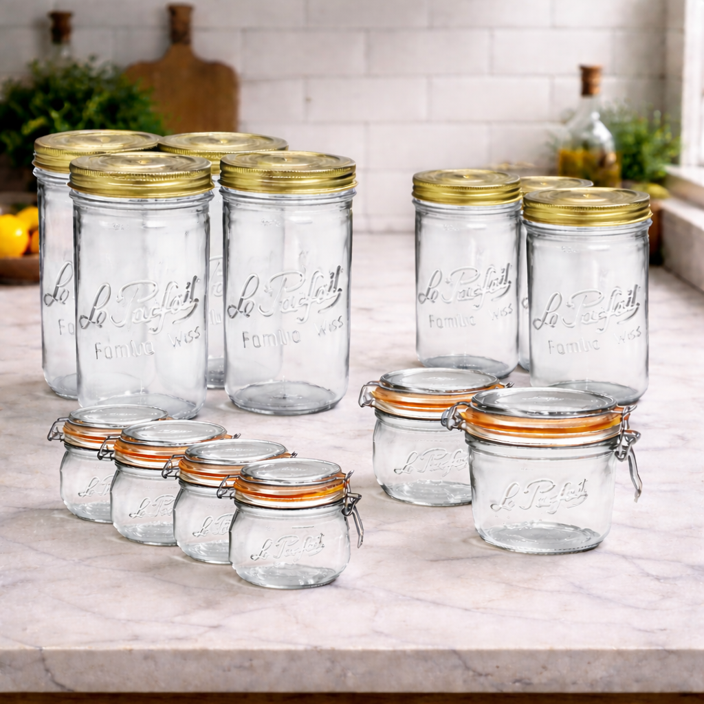 Le Parfait Home Preserving Starter Kit (13-Jar Set)