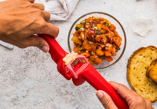 Garlic Press Scrape & Eject (Garject) - KitchenEnvy