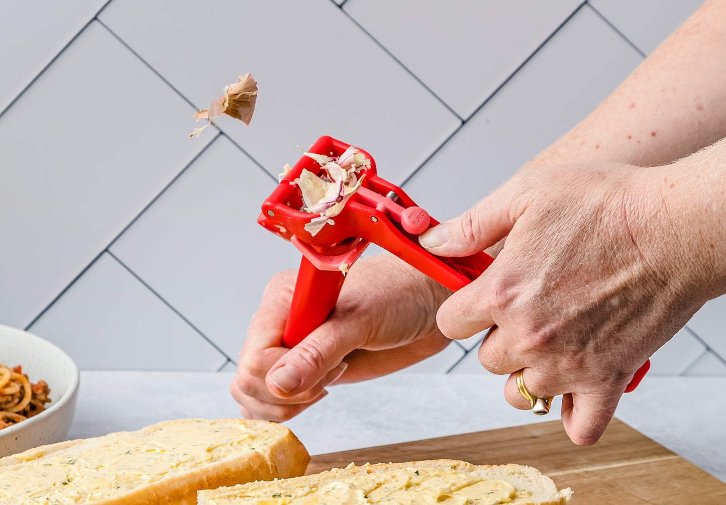 Garlic Press Scrape & Eject (Garject)