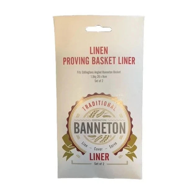 Linen Proving Basket Liner 2/ST - KitchenEnvy