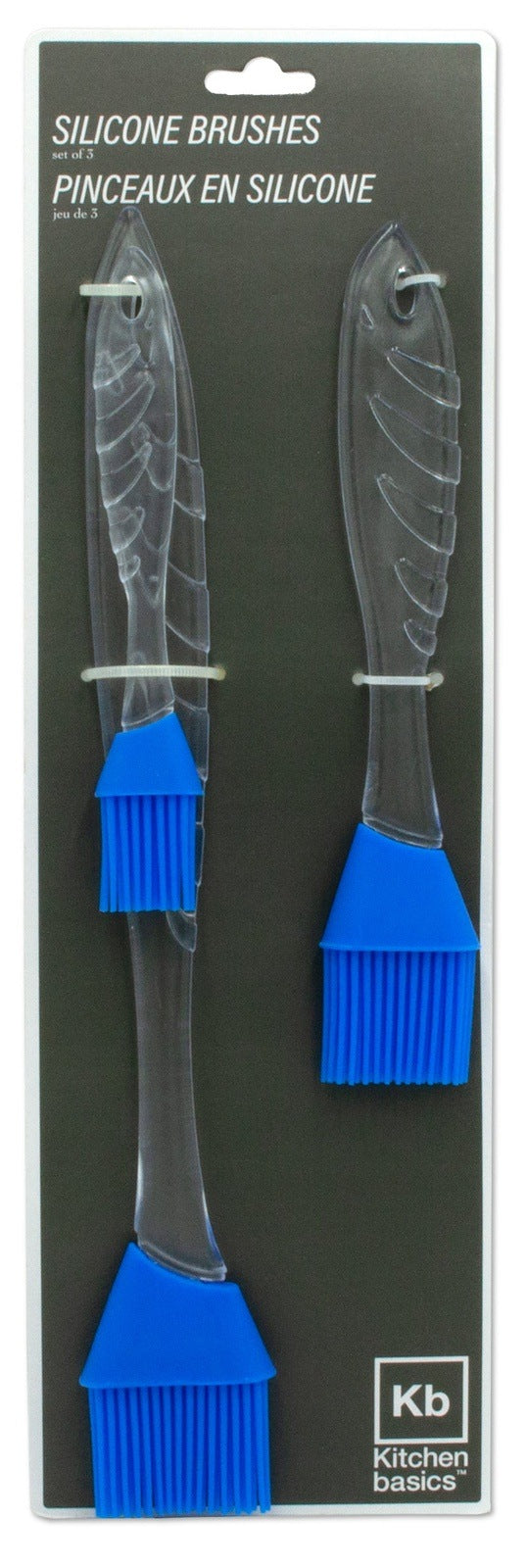 Silicone Brushes - Set of 3 - Kitchen Envy