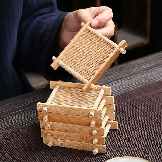 Bamboo Coasters (Set of 4) - KitchenEnvy