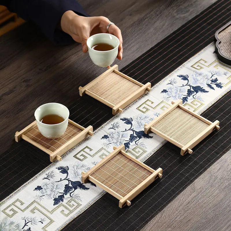 Bamboo Coasters (Set of 4) - KitchenEnvy