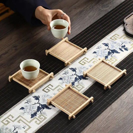 Bamboo Coasters (Set of 4) - KitchenEnvy