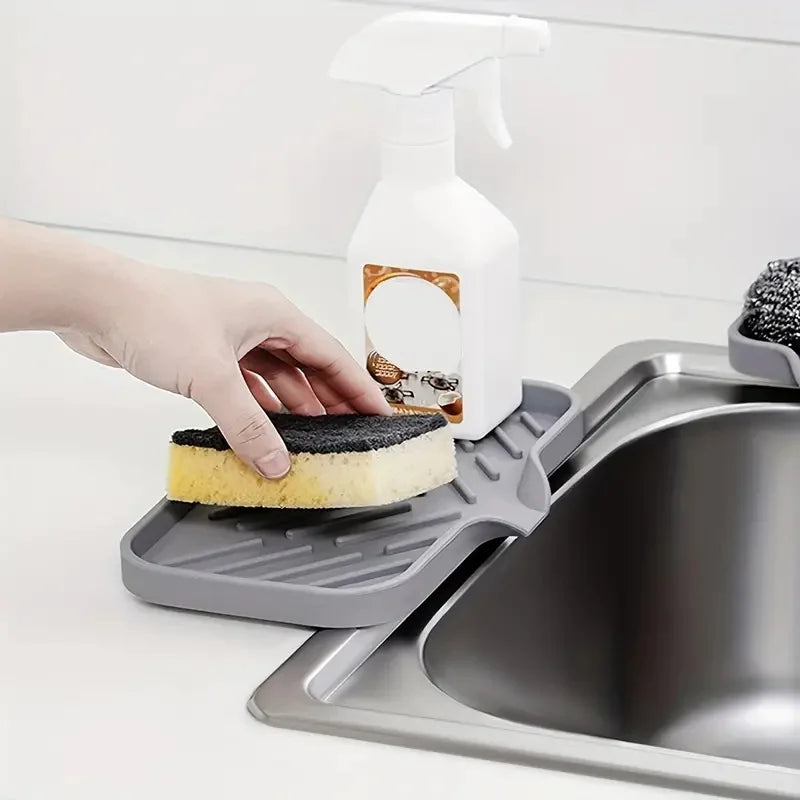 Silicone Tray With drain - KitchenEnvy