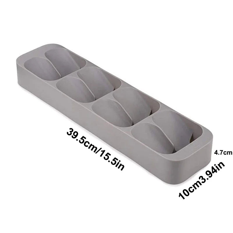 8 Grids Spice Rack Cupboard Organizer