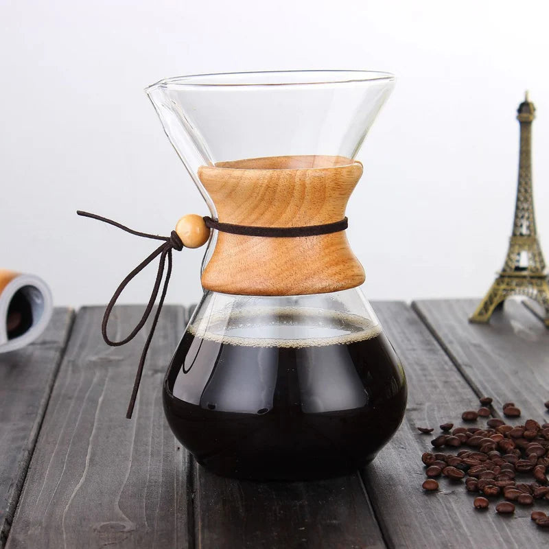 400ml Coffee Maker with Stainless Steel Filter - KitchenEnvy