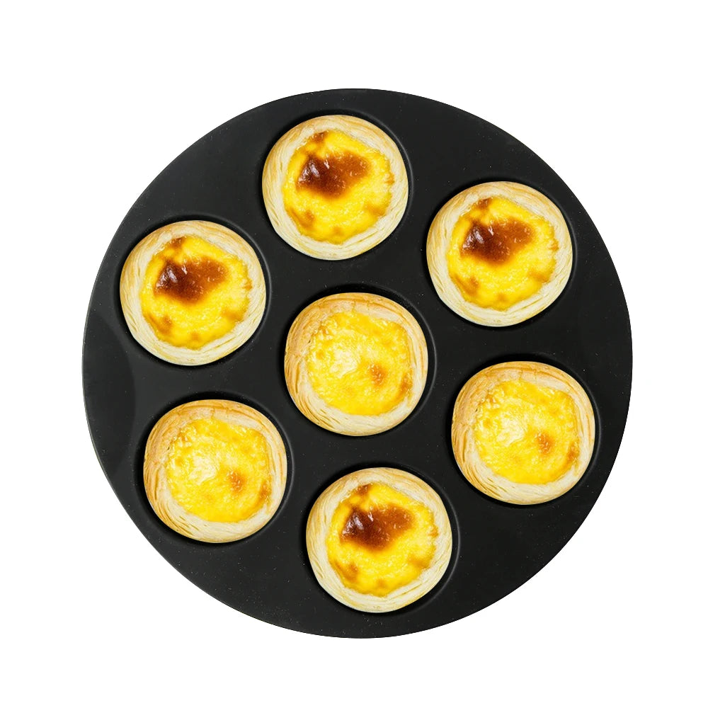 7 Hole Silicone Cake Mold - KitchenEnvy