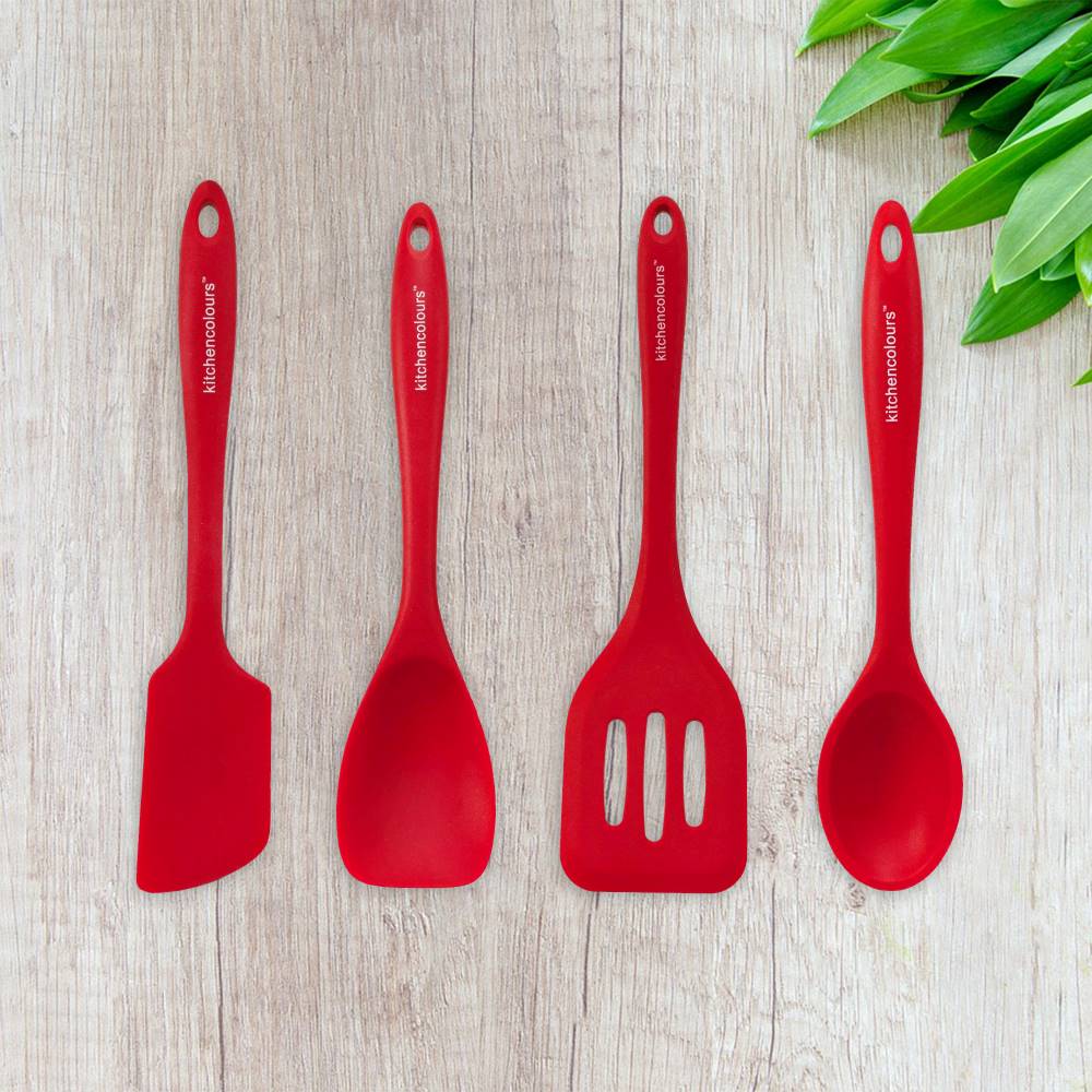 Silicone Utensils 4/Set - Kitchen Envy