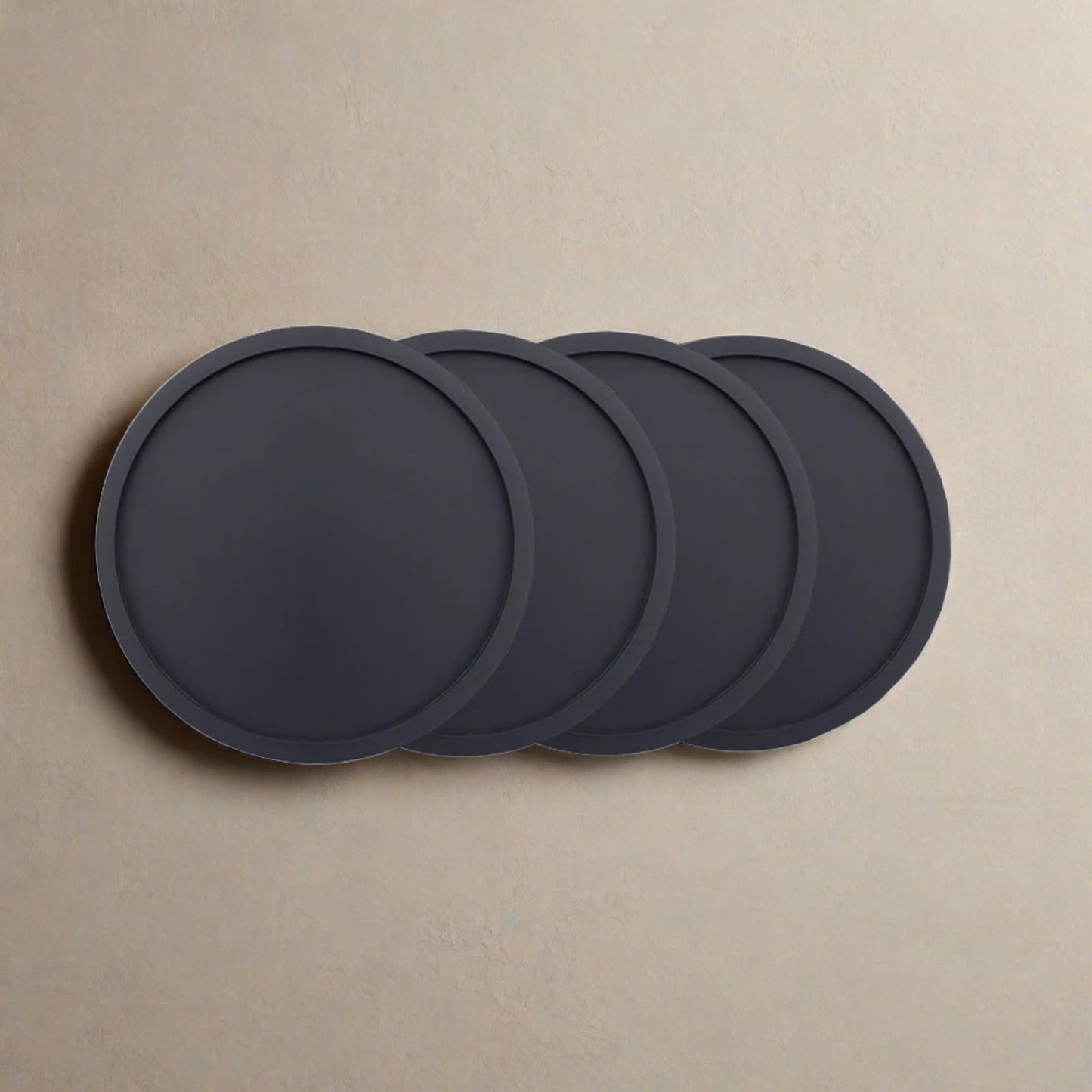 Non-slip Silicone Coasters (Set of 4) - KitchenEnvy