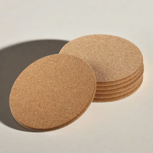 Natural Cork Coaster (Set of 10) - KitchenEnvy