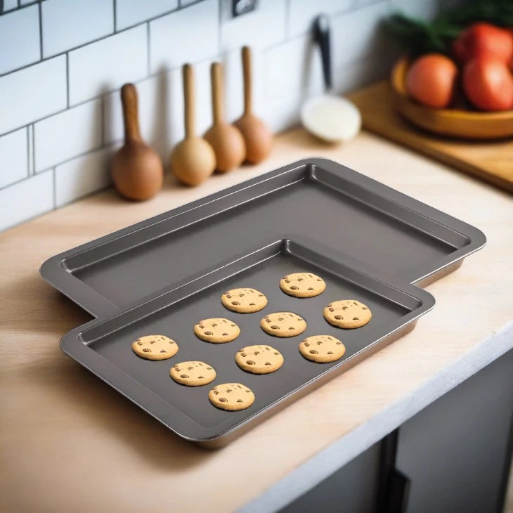 2pc Nonstick Baking Sheets - Kitchen Envy