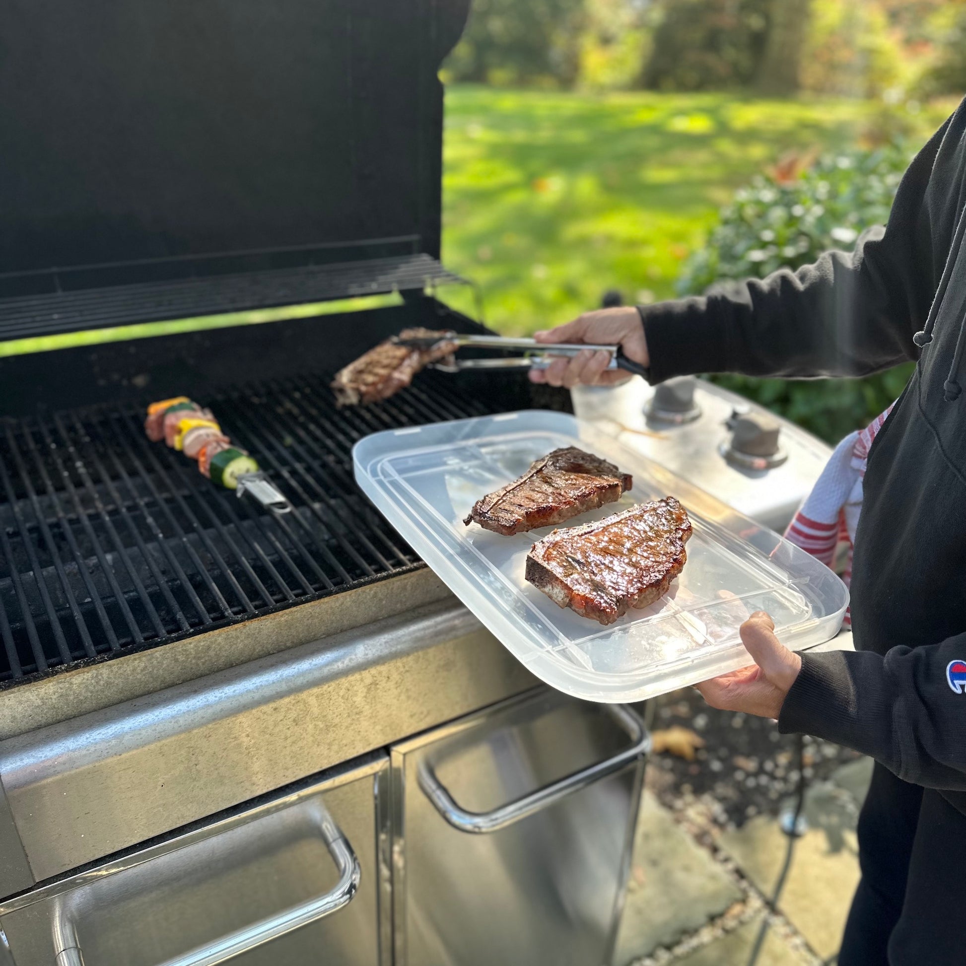 Outset Grill Prep Station With Lid - KitchenEnvy