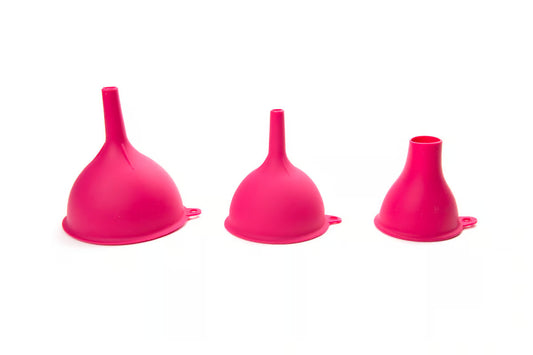 Silicone Canning Funnels - Set of 3 - KitchenEnvy
