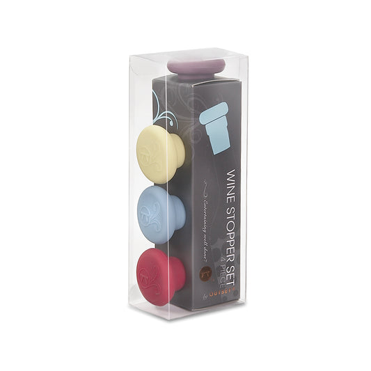Silicone Wine Stoppers, Set of 4 - KitchenEnvy