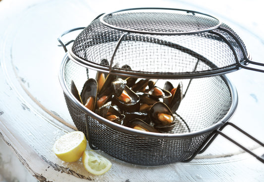 Chef's Outdoor Grill Basket and Skillet - KitchenEnvy