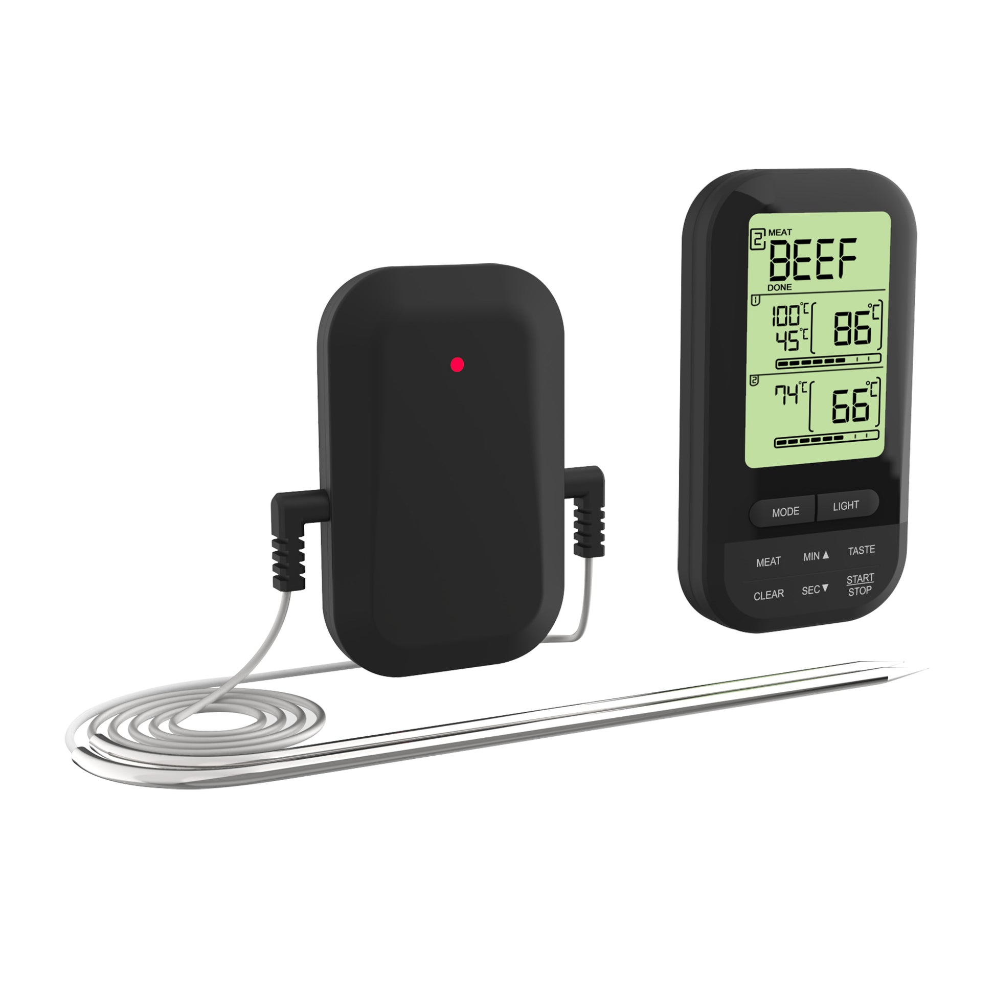 Outset Digital Wireless Dual Probe BBQ Thermometer - KitchenEnvy
