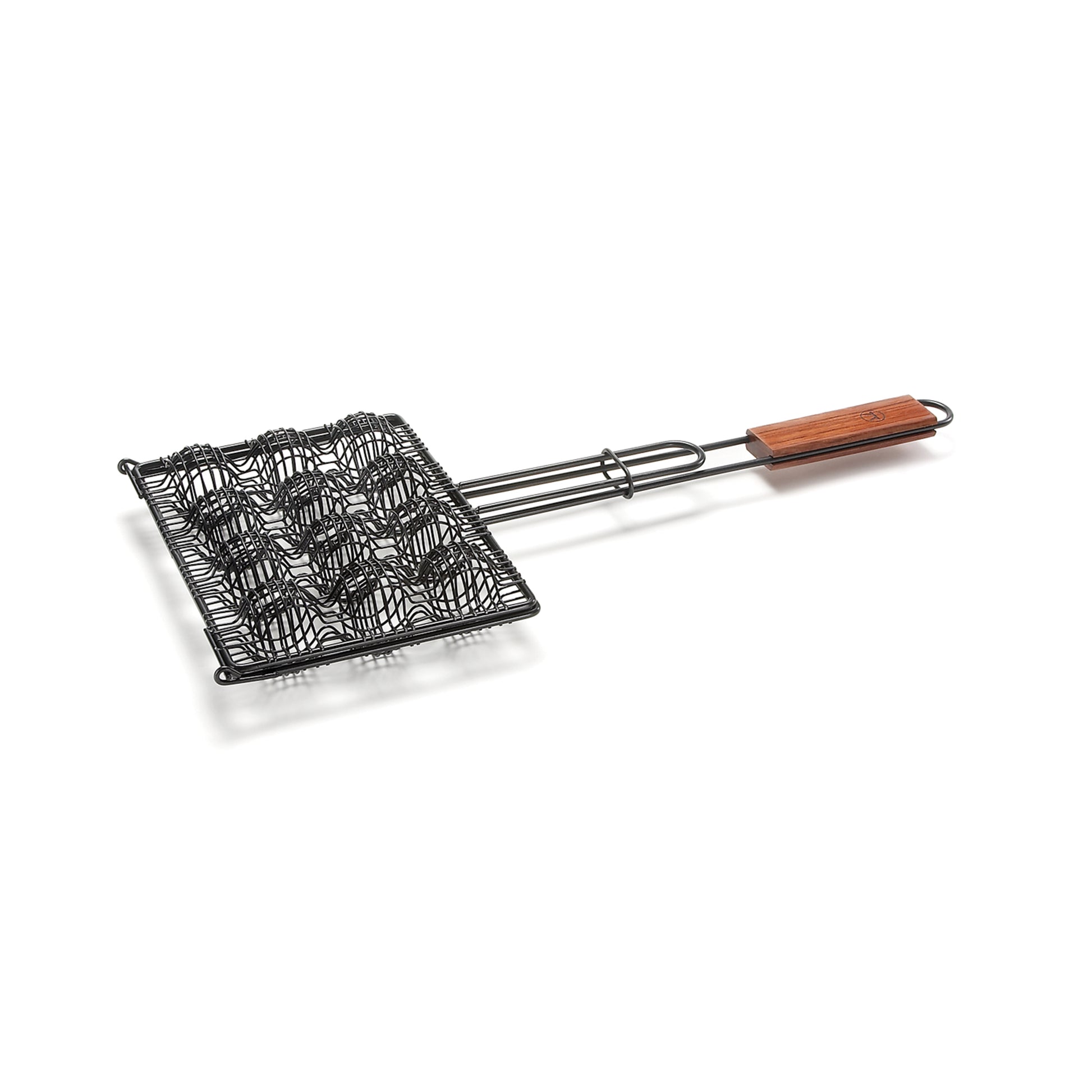 Non-Stick Meatball Basket with Rosewood Handle - KitchenEnvy