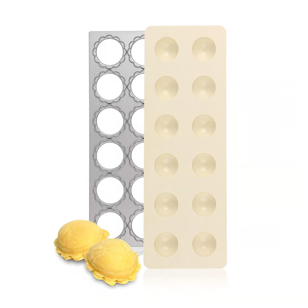 Flower Shaped Ravioli Maker (12 count) - KitchenEnvy