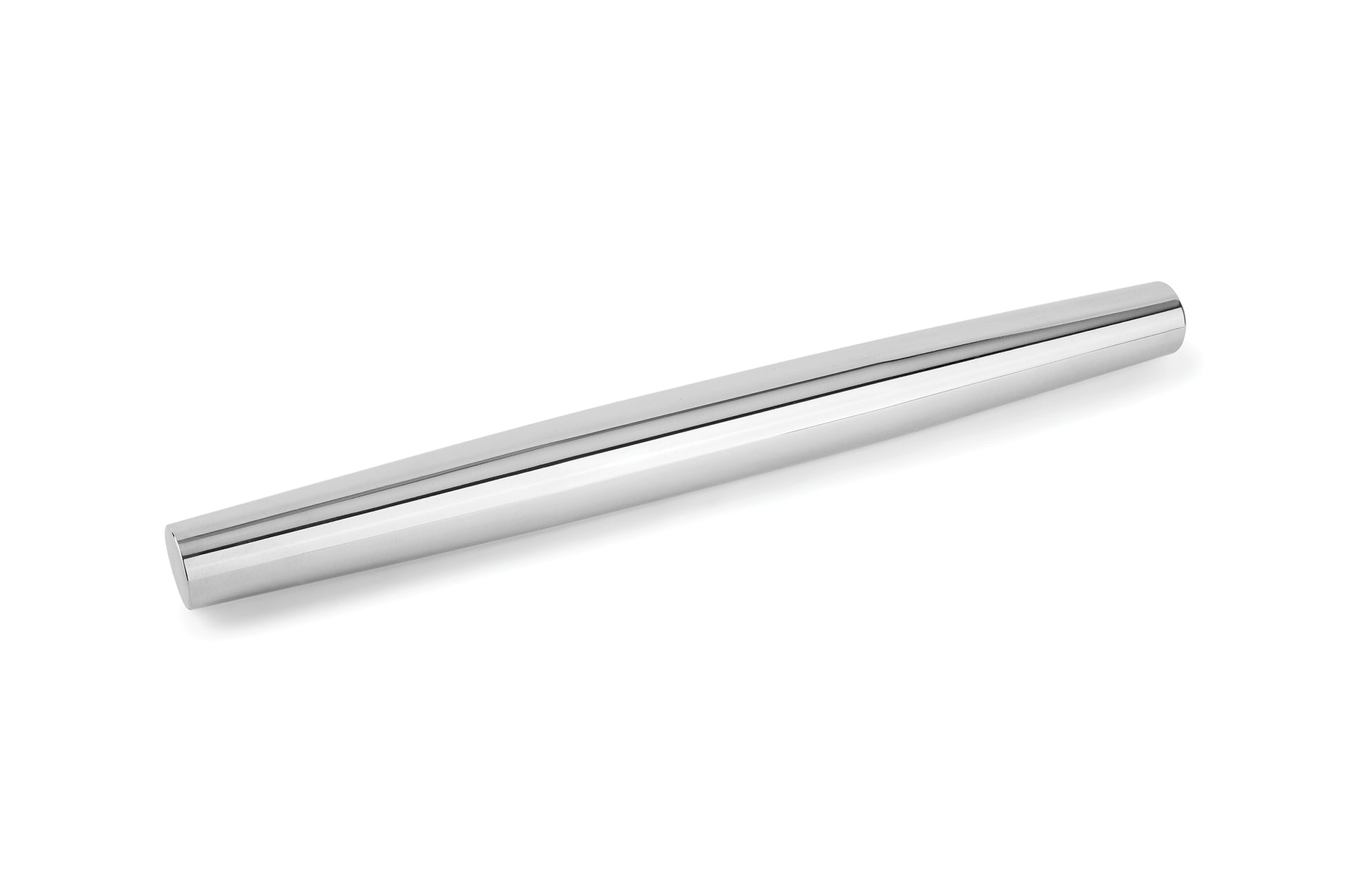 Stainless Steel French Rolling Pin, 18", Tapered - KitchenEnvy