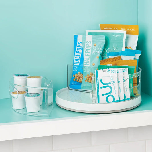 CRAZY SUSAN Turntable w/3 Bins - Kitchen Envy