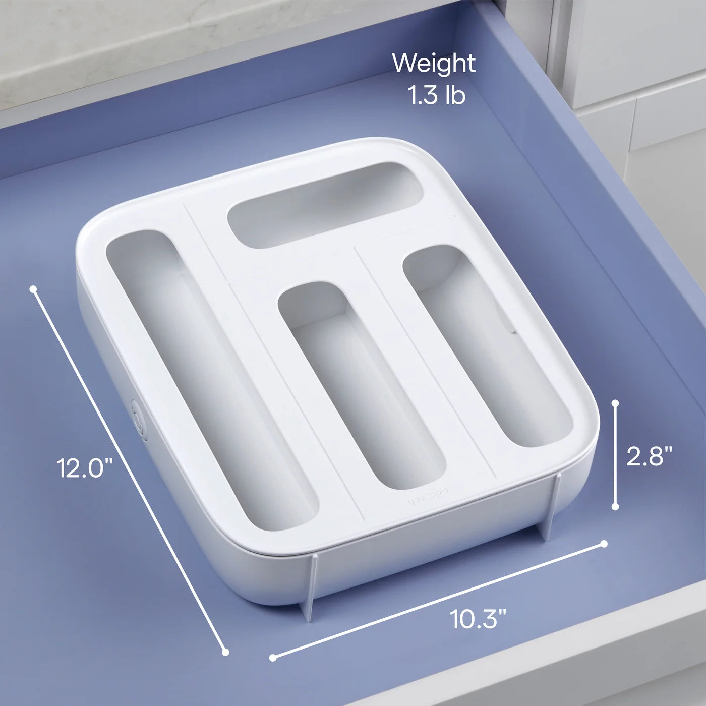 STORABAG Food Bag Dispenser 4-slot - Kitchen Envy