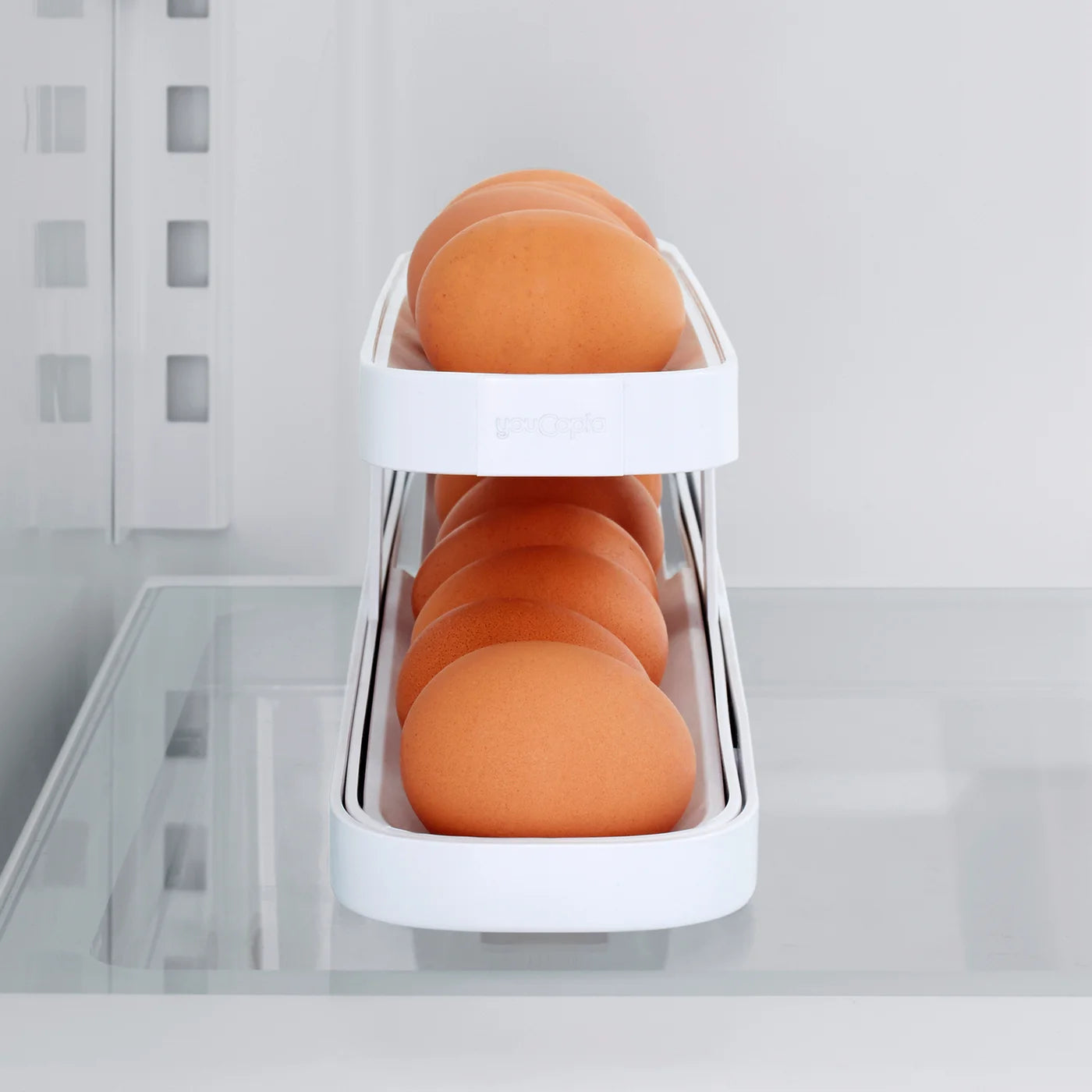 ROLLDOWN Egg Dispenser Two-Tier - Kitchen Envy