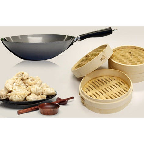 DEXAM CARBON STEEL Professional Wok - KitchenEnvy