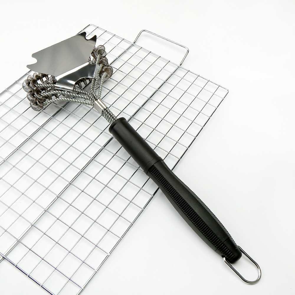 KitchenEnvy BBQ Grill Brush - Bristle Free - KitchenEnvy