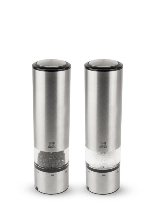 Elis Sense Duo - Electric Salt/Pepper Mills - Stainless Steel - Kitchen Envy
