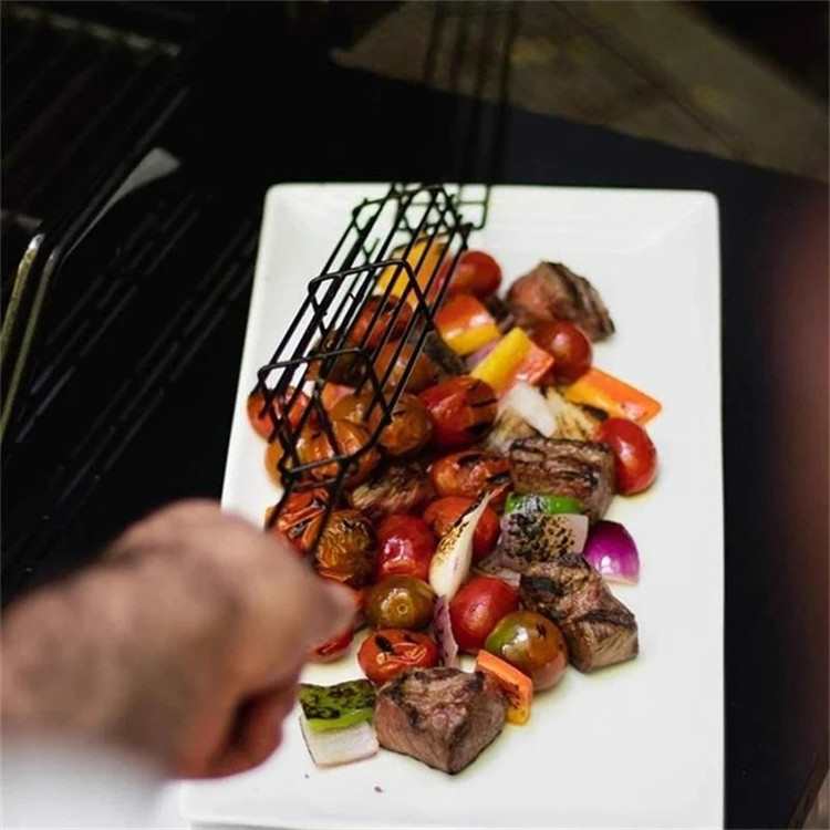 KitchenEnvy BBQ Mesh Basket - Set of 2 - KitchenEnvy