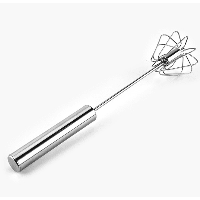 KitchenEnvy S/S Rotary Semi-automatic Whisk - KitchenEnvy