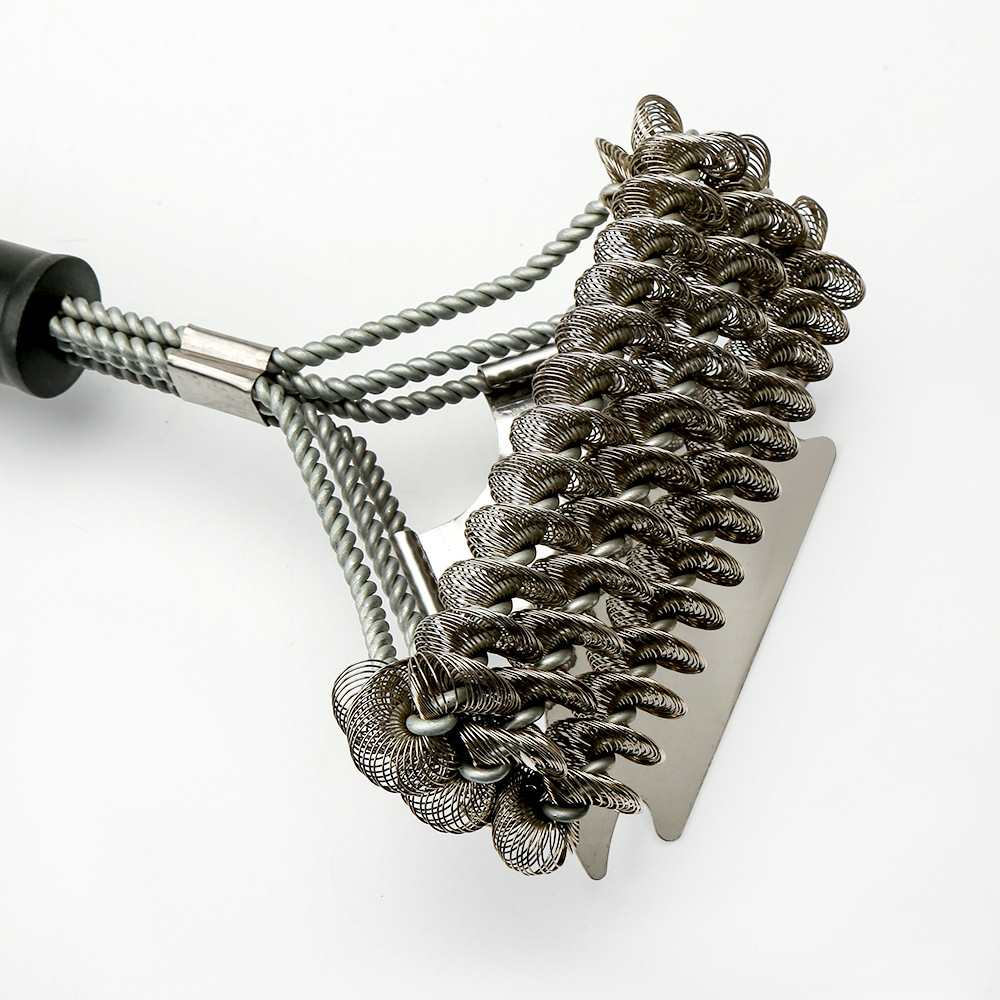 KitchenEnvy BBQ Grill Brush - Bristle Free - KitchenEnvy
