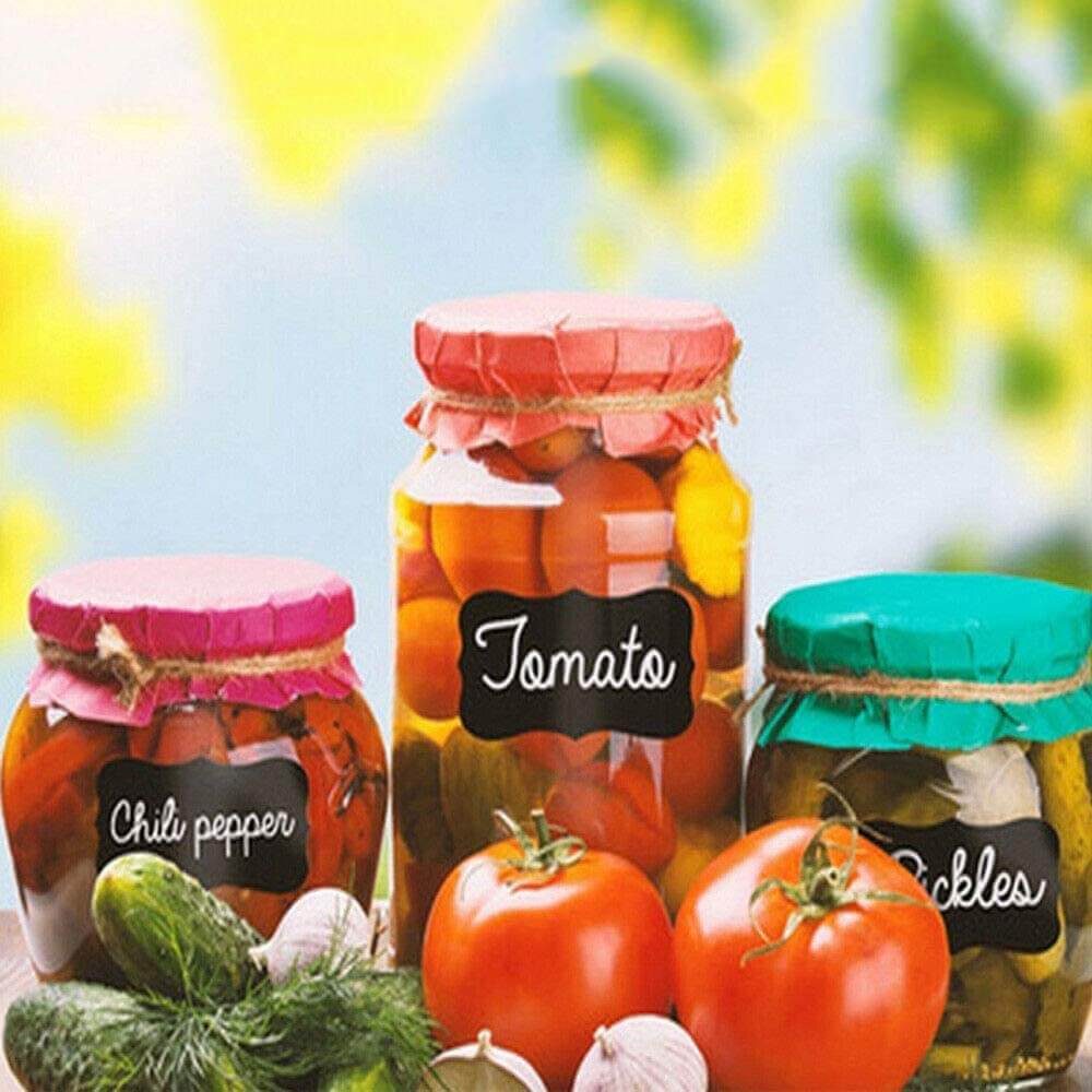 KitchenEnvy 12 Pcs/set Chalkboard Labels - KitchenEnvy
