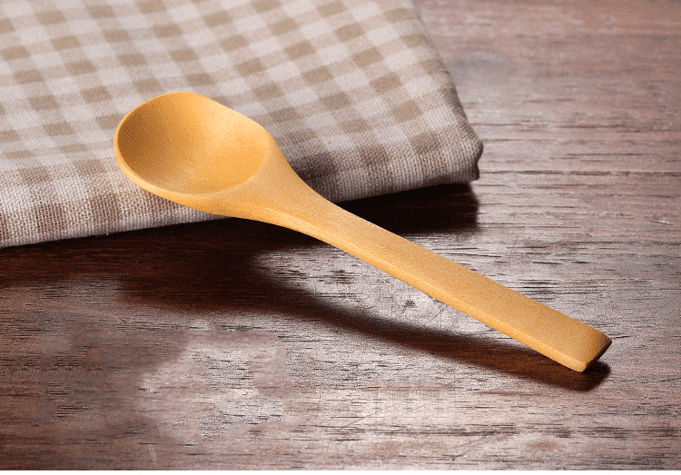 Set of 3 Glass Jars with Spoons & Bamboo Lids - Kitchen Envy
