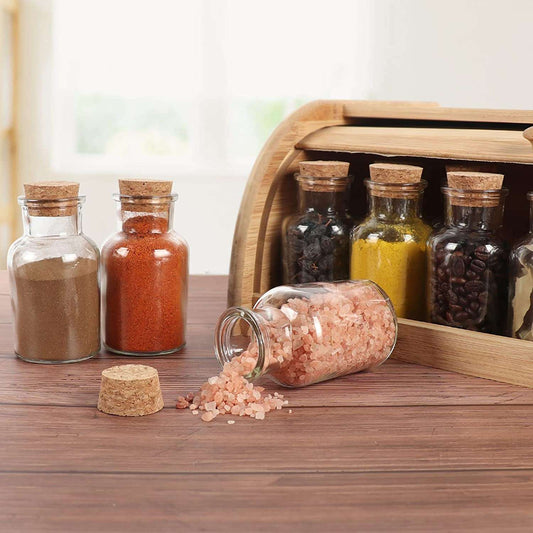 KitchenEnvy Apothecary Glass Bottle / Spice Jar (150ml) - KitchenEnvy