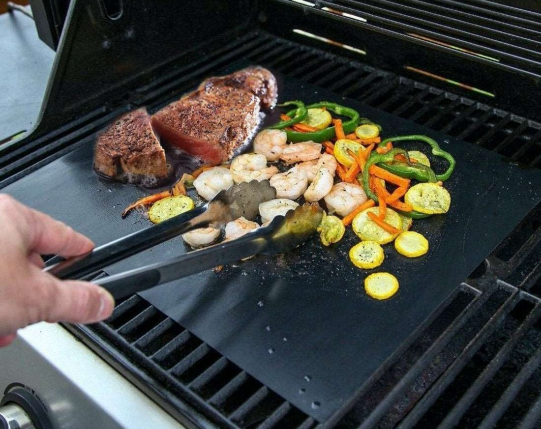 KitchenEnvy BBQ Grill Mat - Pack of 2 - KitchenEnvy