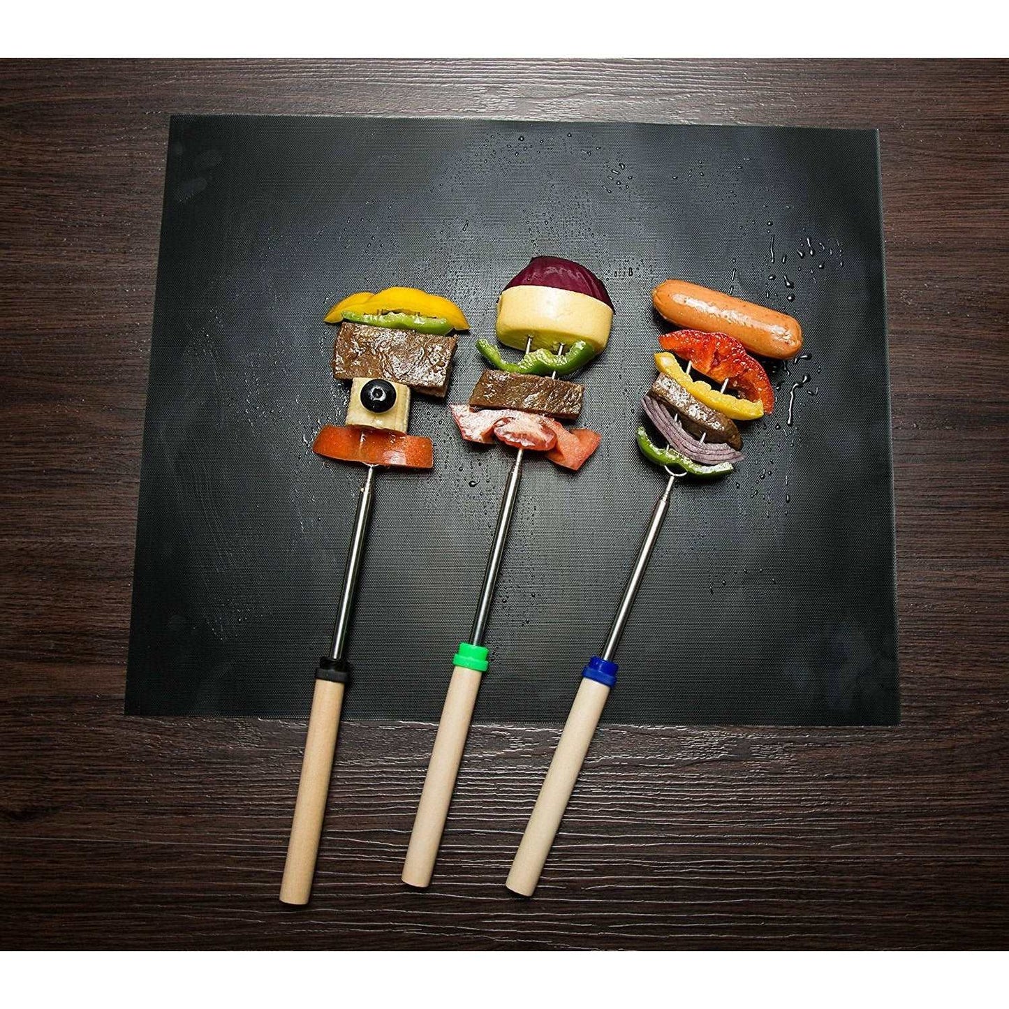 KitchenEnvy BBQ Grill Mat - Pack of 2 - KitchenEnvy