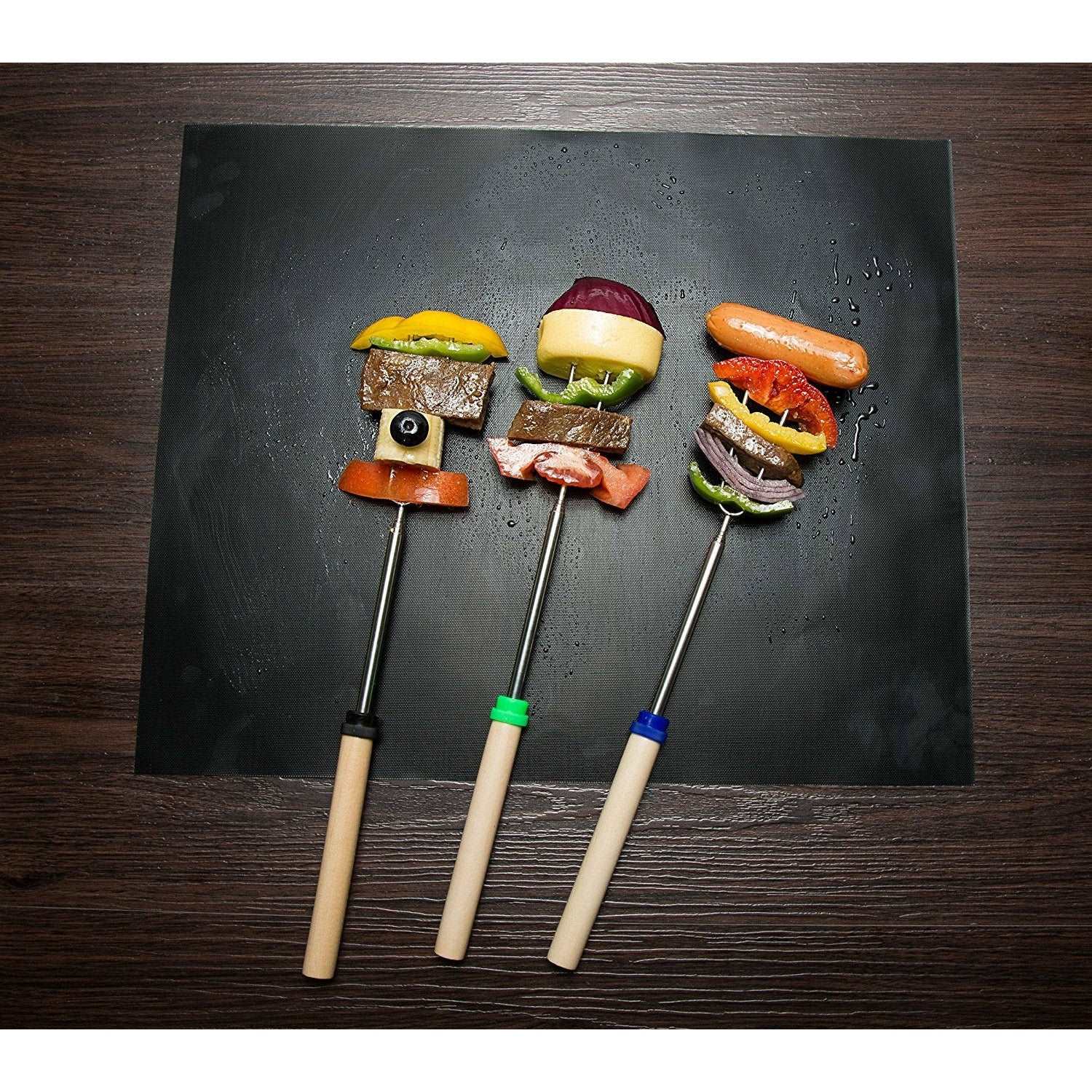 KitchenEnvy BBQ Grill Mat - Pack of 2 - KitchenEnvy