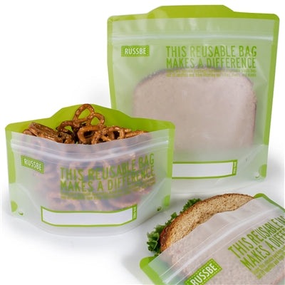 RUSSBE Snack/Sandwich Bags - Pack of 4 - KitchenEnvy