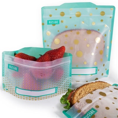 RUSSBE Snack/Sandwich Bags - Pack of 4 - KitchenEnvy