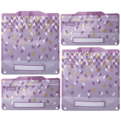 RUSSBE Snack/Sandwich Bags - Pack of 4 - KitchenEnvy