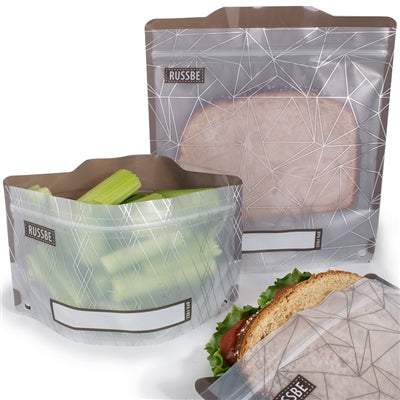 RUSSBE Snack/Sandwich Bags - Pack of 4 - KitchenEnvy