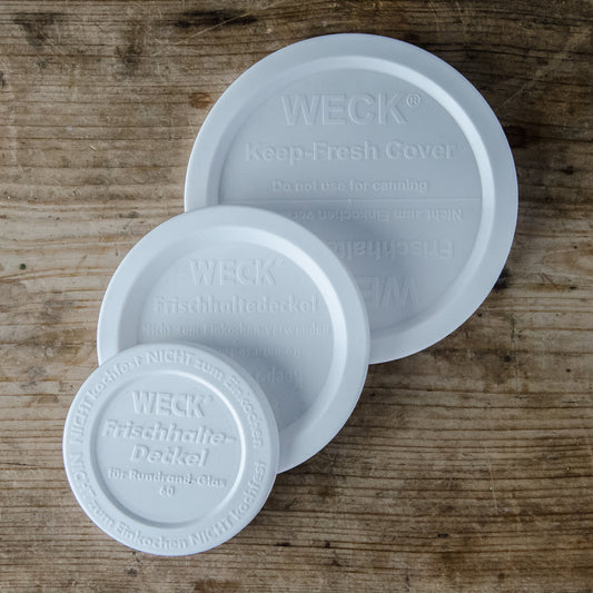 Weck Weck - Fresh Plastic Lids - KitchenEnvy
